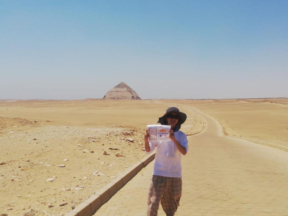 Jana Pyramids View In 3 Bed and Breakfast Kafret el-Gabal Buitenkant foto