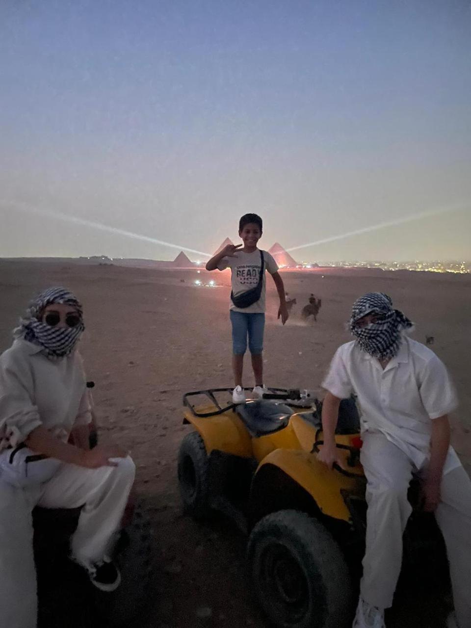 Jana Pyramids View In 3 Bed and Breakfast Kafret el-Gabal Buitenkant foto