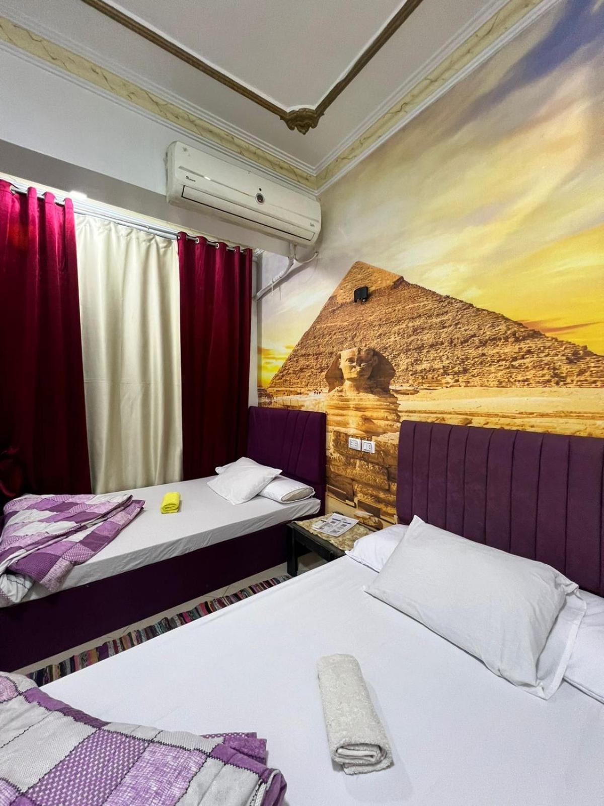 Jana Pyramids View In 3 Bed and Breakfast Kafret el-Gabal Buitenkant foto