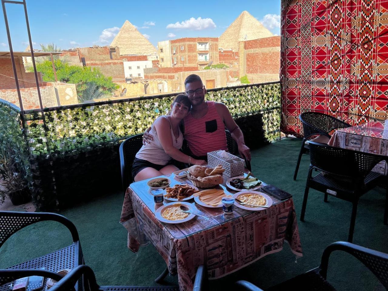Jana Pyramids View In 3 Bed and Breakfast Kafret el-Gabal Buitenkant foto