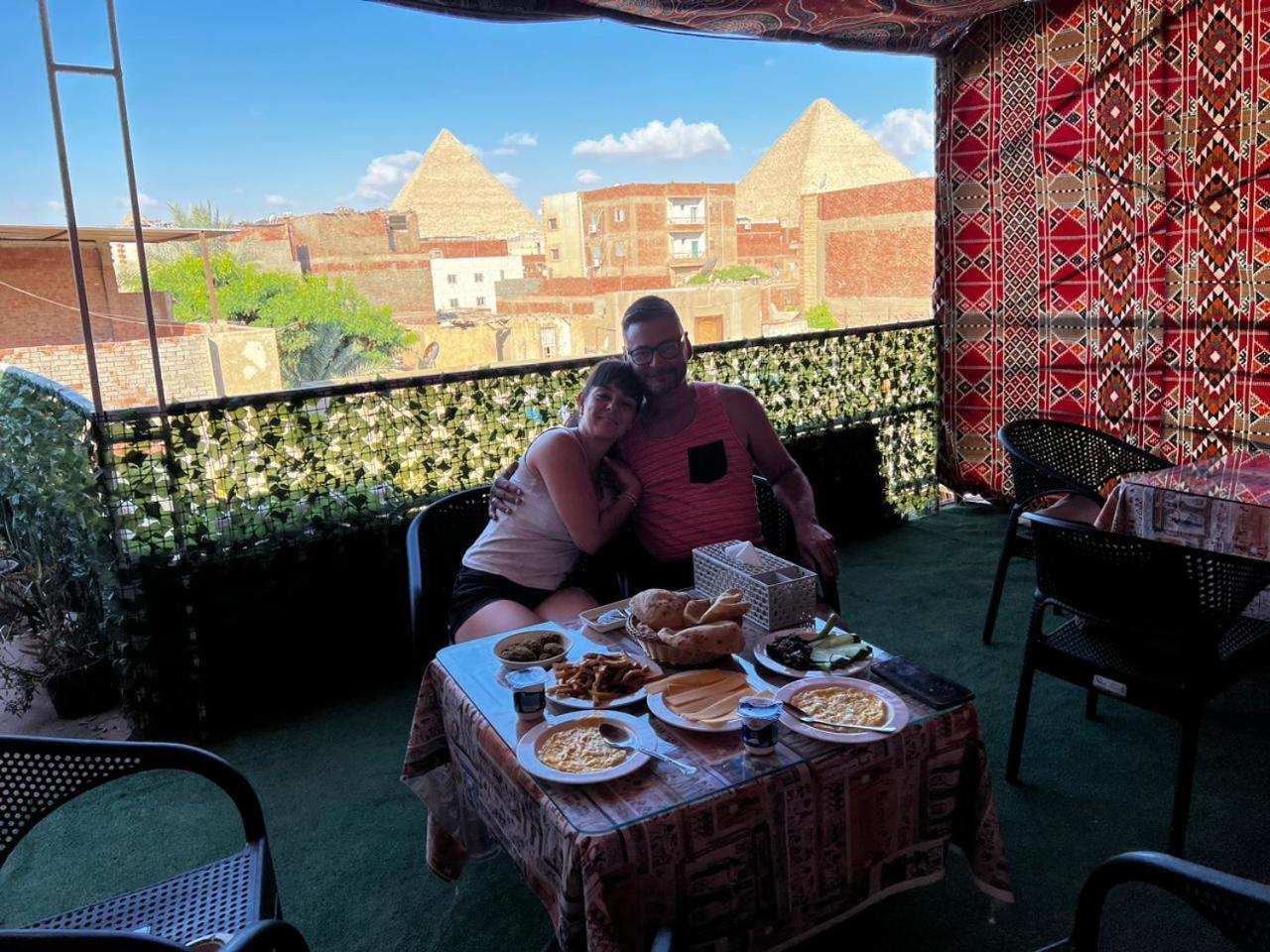 Jana Pyramids View In 3 Bed and Breakfast Kafret el-Gabal Buitenkant foto