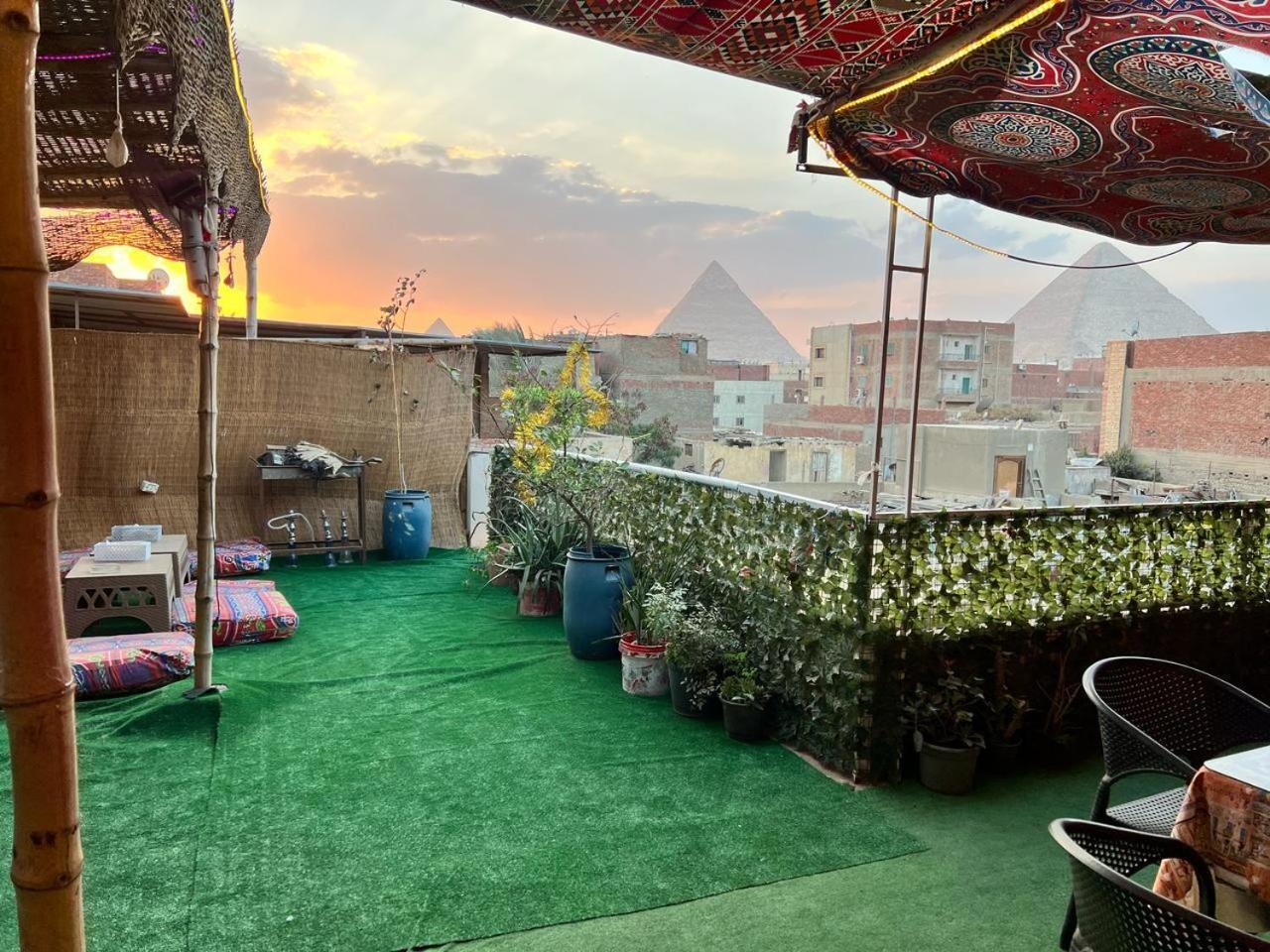Jana Pyramids View In 3 Bed and Breakfast Kafret el-Gabal Buitenkant foto